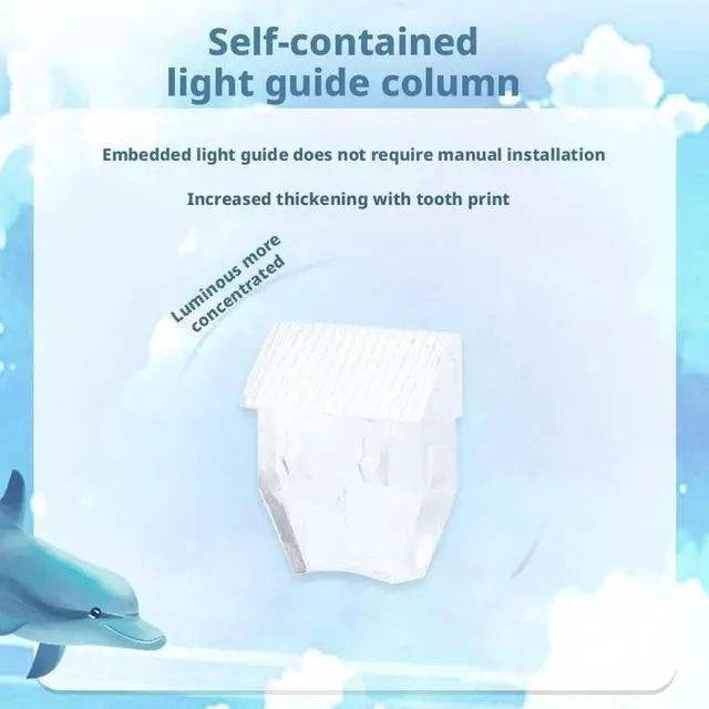 Alt view image 4 of 5 - Linear Mechanical Switches, 5-Pin RGB Switch with 32/42/50gf Actuation, Built-in Light Guide, Dual-Stage Spring(42G,90PCS)