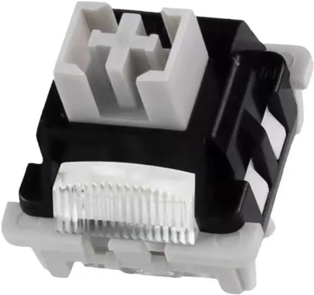 Main image of Greywood V4 Linear Mechanical Switch, 5-Pin, 50±3gf Actuation, 3.6mm Travel, POM Stem for RGB Keyboard Builds(90PCS)