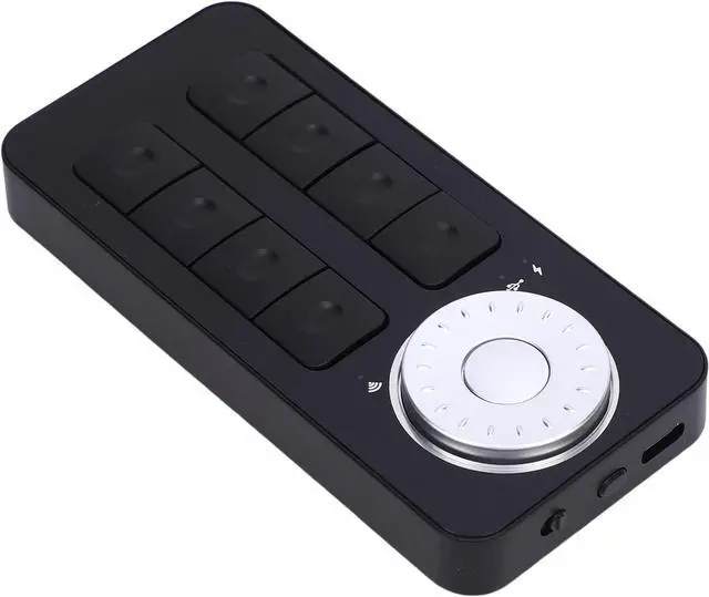 Main image of Diydeg BOSTO Quick Keys Shortcut Keyboard, 8 Keys and Dial Digital Drawing Tablet Shortcut Keypad with 2.4G WiFi USB C Connection for Digital Drawing Video Editing Photo Retouching
