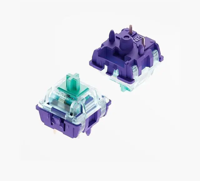 Alt view image 4 of 7 - Gopolar Azure Dragon Switch V4, Similar Holy Panda Tactile Switch for Custom Mechanical Keyboard(90PCS)