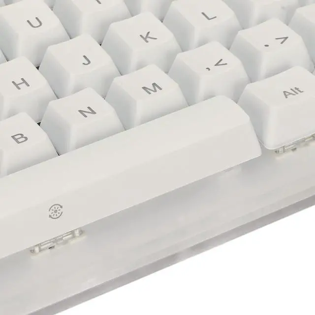 Alt view image 2 of 7 - XTevu Mechanical Keyboard, 66 Keys Hot Swappable RGB Backlit Wired Type C Gaming Keyboard with Blue Switch Keyboard (Blue Switch)