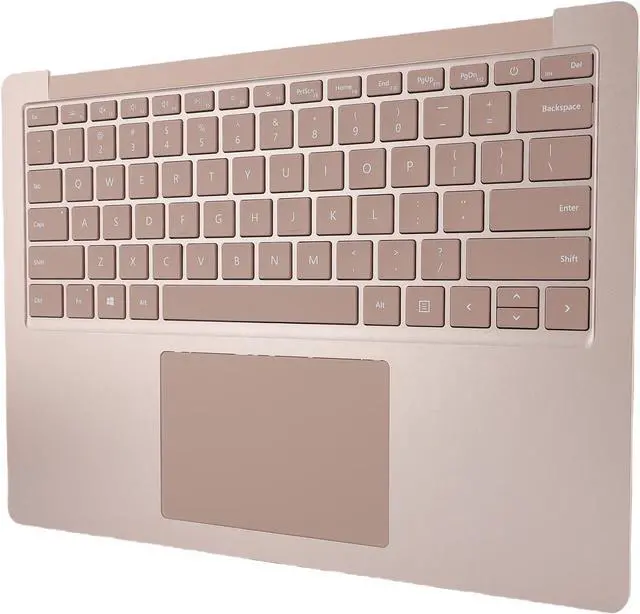 Alt view image 6 of 7 - Yoidesu Replacement Keyboard Assembly for Surfaces 3 4 5 1951, Full Size US Layout Palmrest Keyboard with Touchpad Ultra Slim Backlit Design for Laptop 13.5 Inch