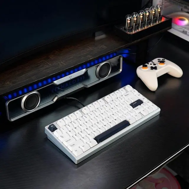 Alt view image 6 of 7 - Apos x R075 Compact Keyboard(Silver, Fantasy Dream Tactile)