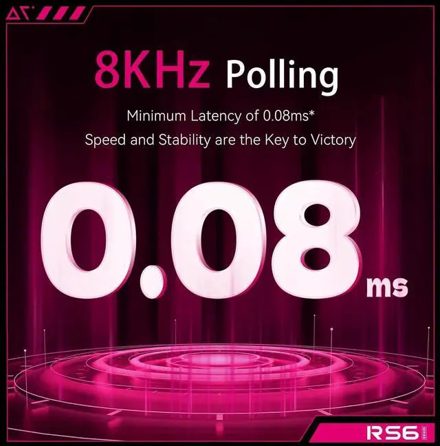 Alt view image 6 of 7 - ATK RS6 Ultra Hall Effect Gaming Keyboard  65% Layout, Hot-Swappable Switches, RGB Backlight with Music Sync, Custom Actuation, 8000Hz Polling, N-Key Rollover (ATK × ASPAS, TTC RGB Magneto)