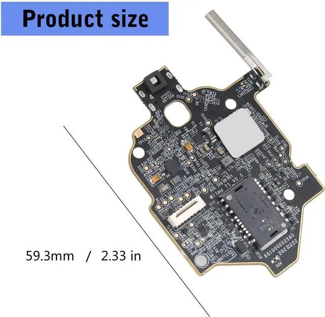 Alt view image 6 of 7 - YIBAISI Mouses Motherboard Mouse Motherboard Mouse Circuit Board Repair Parts for V3Pro Mouse Button Board