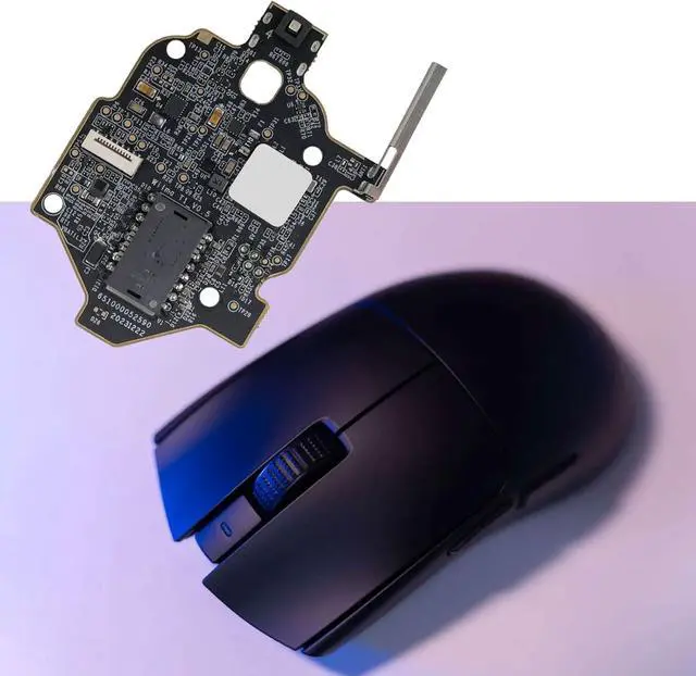 Alt view image 7 of 7 - YIBAISI Mouses Motherboard Mouse Motherboard Mouse Circuit Board Repair Parts for V3Pro Mouse Button Board