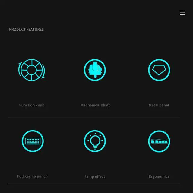 Alt view image 5 of 7 - Corded Typewriter Mechanical Keyboard Rainbow Backlight Retro Punk Round Keycap for 104 Keys Media Knob White