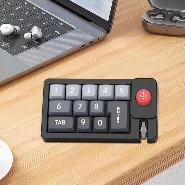 Alt view image 3 of 7 - Programmable Keyboard | RGB Mechanical Keyboard | Number Pad Are On The Dealable Hot-In With Joystick For Computer Work Graphic Design