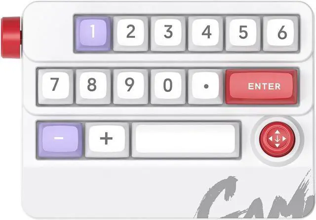 Alt view image 5 of 7 - uikios Control Mechanical Keyboard Backlit Hot Swappable Corded Game Keyboards Programmable