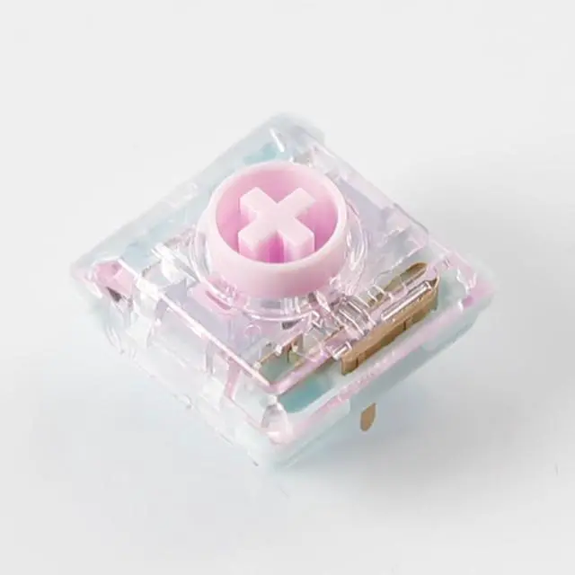 Alt view image 6 of 7 - Kailh Saker 3-Pin Mini Low Profile Linear Switches Ultra-Short Bottoming, Quick Trigger for Gaming Keyboards (90)