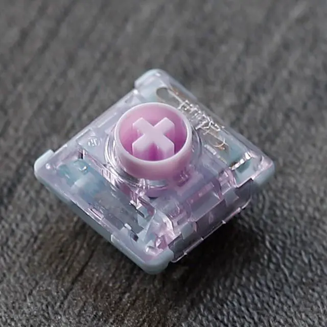 Alt view image 6 of 7 - Kailh Saker 3-Pin Mini Low Profile Linear Switches Ultra-Short Bottoming, Quick Trigger for Gaming Keyboards (110)