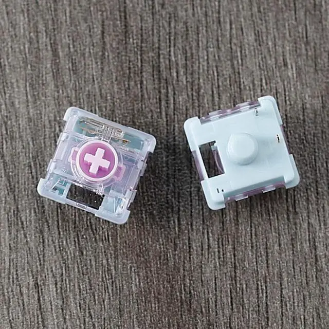 Alt view image 3 of 7 - Kailh Saker 3-Pin Mini Low Profile Linear Switches Ultra-Short Bottoming, Quick Trigger for Gaming Keyboards (110)