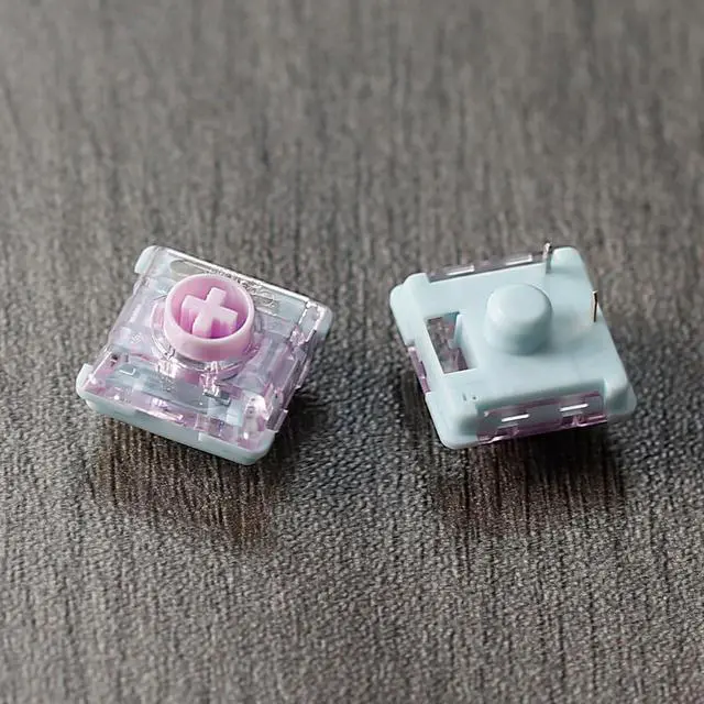 Alt view image 7 of 7 - Kailh Saker 3-Pin Mini Low Profile Linear Switches Ultra-Short Bottoming, Quick Trigger for Gaming Keyboards (110)