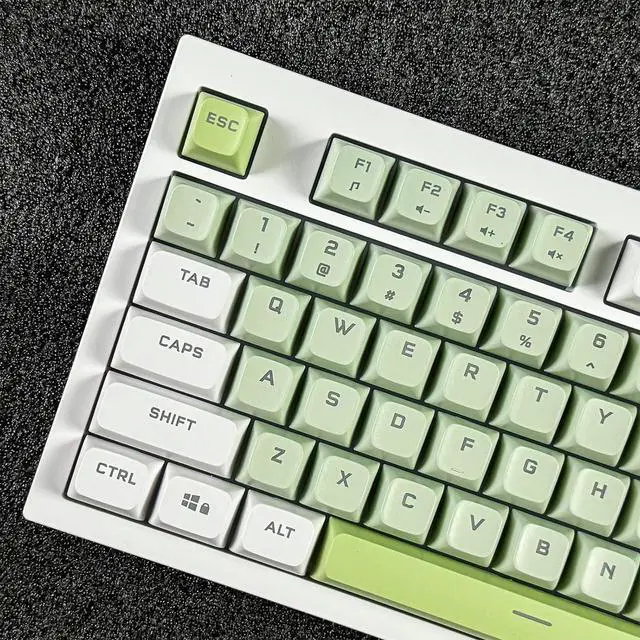 Alt view image 3 of 7 - YUGSHNKFC Mechanical Gaming Keyboard with LED Backlit Keyboard 87/108 Keys Corded Computer Keyboard for Laptop PC Gamers Office Workers