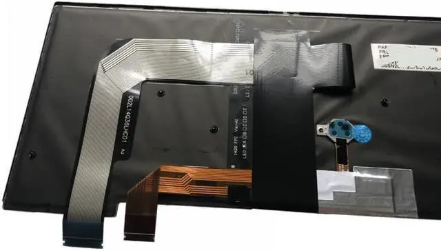 Alt view image 4 of 5 - Compatible FR Black Backlight Keyboard for T460S T470S Models SN20H42375 00PA463 Laptop Replacement Part