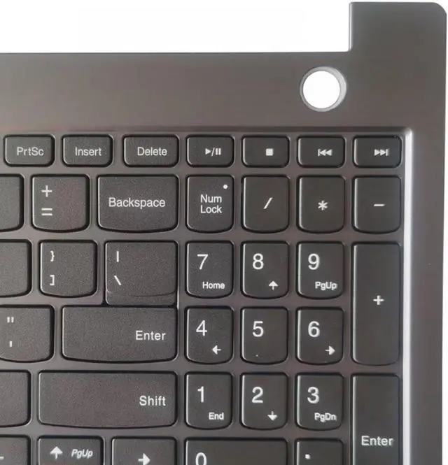 Alt view image 4 of 4 - Laptop Keyboard Compatible with 15 IML IIL15-IIL 15-IML Models Includes Palmrest Upper Cover with Backlight Function