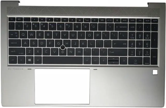 Alt view image 2 of 6 - Compatible Laptop Keyboard with Palmrest Upper Cover and Backlight for 850 855 G7 G8 Models