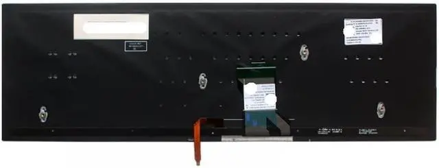 Alt view image 2 of 3 - Compatible Laptop Keyboard for GL702 GL702VT GL702VM Models Silver 0KNB0 662LUS00 AEBK5U00030 English Layout with Backlight Function