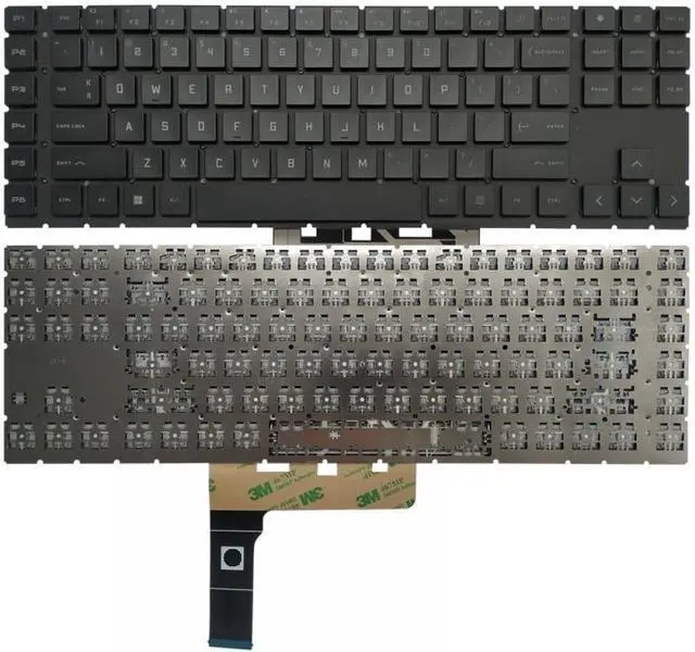 Alt view image 2 of 4 - 8Plus 17-CK 17-CM Laptop Keyboard Replacement Compatible with Models 17-ck1001TX 17-ck1018TX 17-ck1008TX 17-ck0059TX 17-cm2000TX
