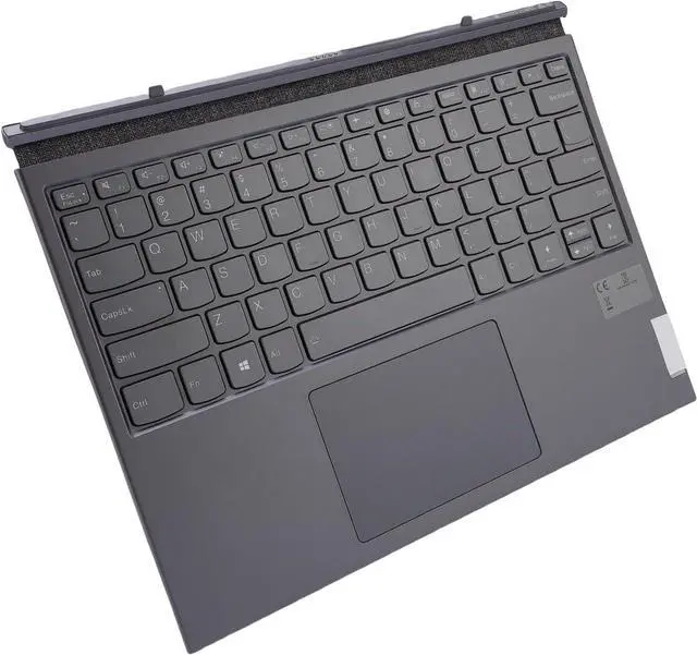 Alt view image 3 of 7 - Gugxiom Bluetooth Touchpad Keyboard Replacement for Yoga Duet 2020 2021 Tablet, QWERTY US Layout