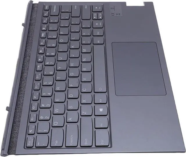Alt view image 6 of 7 - Gugxiom Bluetooth Touchpad Keyboard Replacement for Yoga Duet 2020 2021 Tablet, QWERTY US Layout