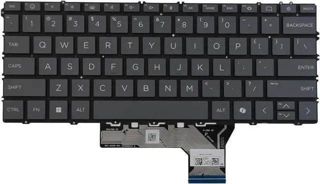 Main image of KGIGIBE Replacement Backlit Keyboard for HP Envy x360 16-AC 16-AC0003CA 16-AC0023DX 16-AC0033DX 16-AC0097NR 16-AD 16-AD0013DX 16-AD0023DX 16-AD0097NR 2-in-1 Laptop US Layout with AI Key