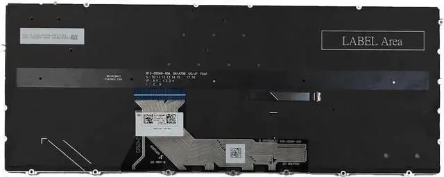 Alt view image 2 of 3 - KGIGIBE Replacement Backlit Keyboard for HP Envy x360 16-AC 16-AC0003CA 16-AC0023DX 16-AC0033DX 16-AC0097NR 16-AD 16-AD0013DX 16-AD0023DX 16-AD0097NR 2-in-1 Laptop US Layout with AI Key