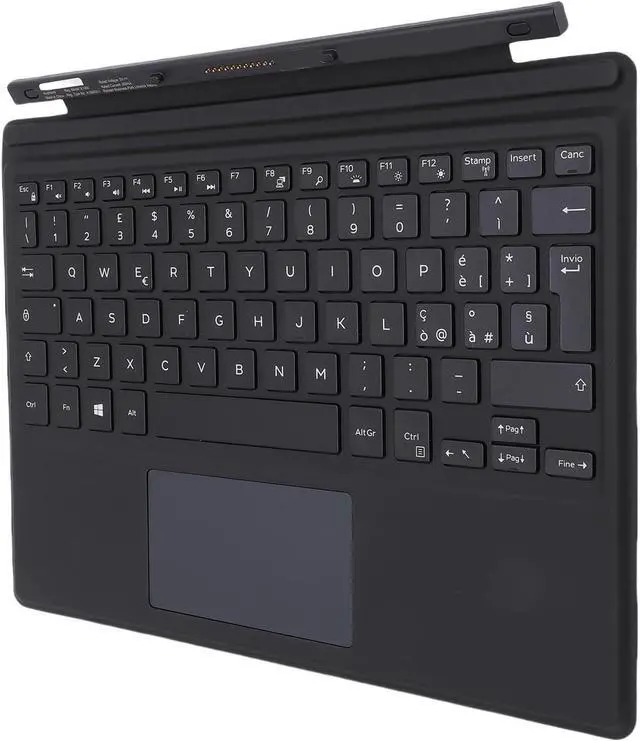 Alt view image 2 of 7 - Gugxiom Touchpad Keyboard Replacement Compatible with Latitude 5285 5290 2 In1 K16M, QWERTY Italian Layout