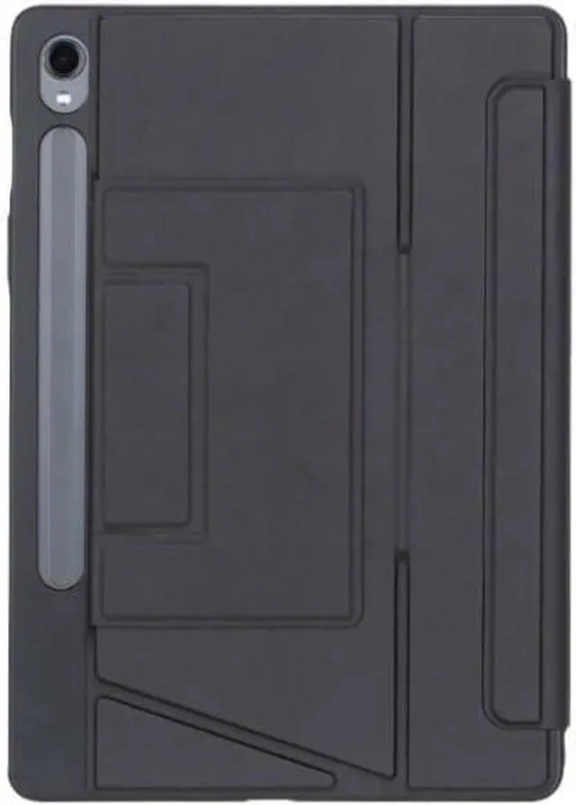 Alt view image 3 of 7 - HHF Tablet Accessories, Detachable Backlit Keyboard, Bracket FILP Leather Protective Case Compatible with Samsung Galaxy Tab S9 FE Plus 12.4 inch X610/X616(Black)