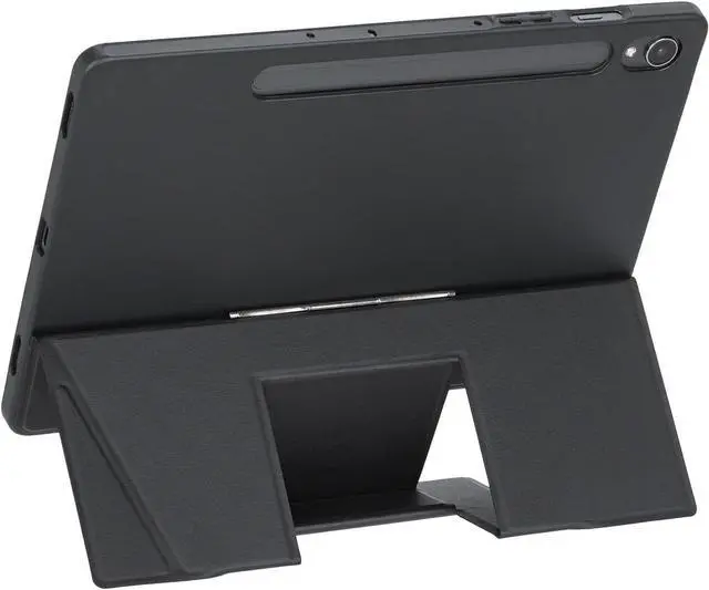 Main image of HHF Tablet Accessories, Detachable Backlit Keyboard, Bracket FILP Leather Protective Case Compatible with Samsung Galaxy Tab S9 FE Plus 12.4 inch X610/X616(Black)