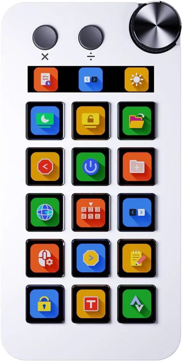 Main image of StreamDeck Visual Keyboards LCD Button 15 Key Live Content Creation Controller Customs Button StreamDeck For PC