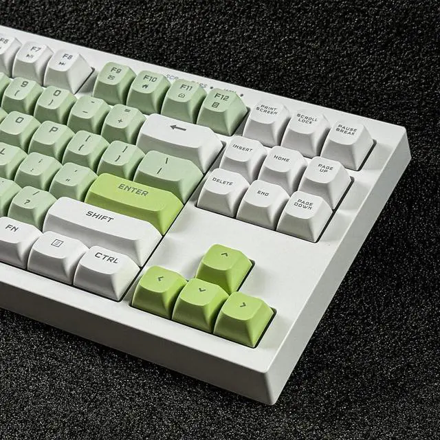 Alt view image 6 of 7 - Mechanical Keyboard LED Backlit for Home Office Corded Gaming Keyboards 87/108 Keys Office Keyboard for PC Gamers Deskto