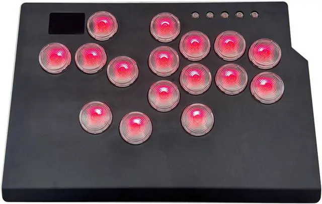 Alt view image 3 of 7 - EINCORN Fight Stick Stick for PC Controller Stick with Light Function