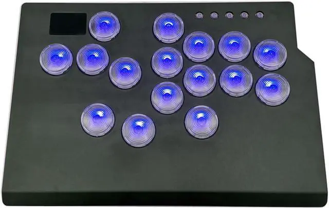 Alt view image 6 of 7 - EINCORN Fight Stick Stick for PC Controller Stick with Light Function