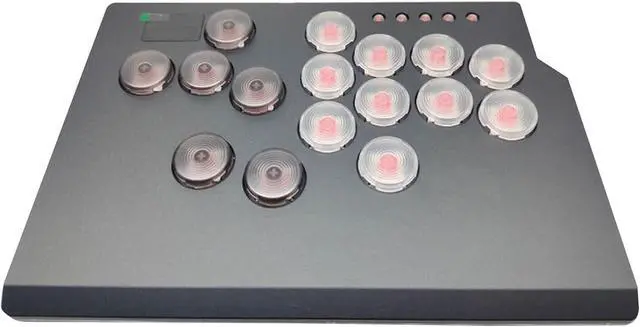 Alt view image 4 of 7 - EINCORN Fight Stick Stick for PC Controller Stick with Light Function