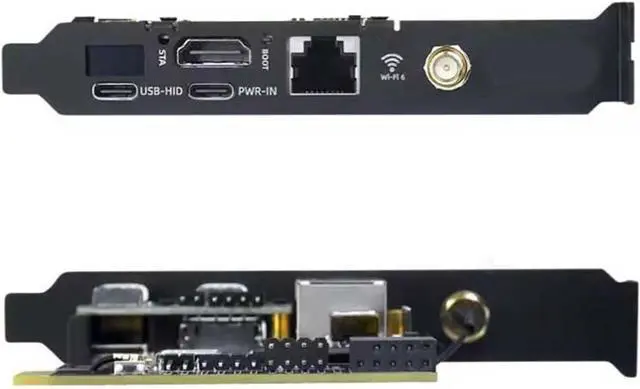 Alt view image 5 of 7 - CHENZILIN KVM-PCIe Base Set for Desktop Users Enhances Stability and Optional WiFi Power Over Ethernet Features