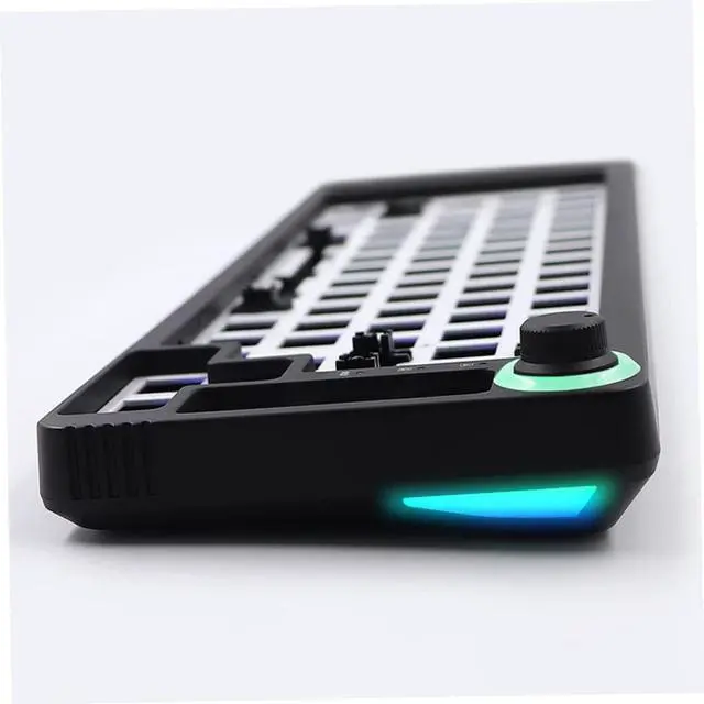 Alt view image 6 of 7 - Vaguelly 1Set Hot Swappable Keyboard DIY Kit Mechanical Keyboard Case with RGB Lighting