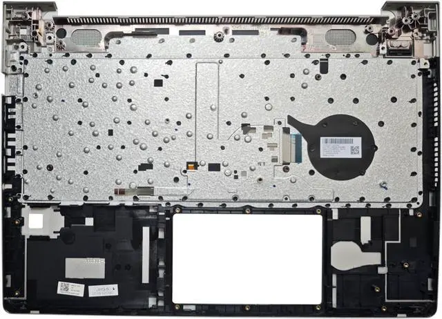 Alt view image 3 of 4 - Laptop Latin Keyboard Compatible for HP ProBook 440 G6 445 G6 440 G7 445 G7 Backlit Silver Palmrest Upper Cover Case L38138-161 L44589-001 L74246-071 L38138-001 4BX8JTATP20