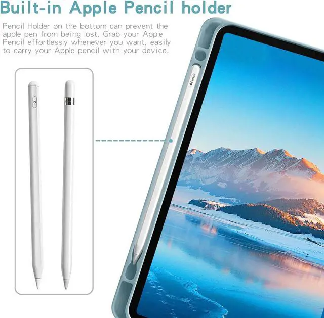 Alt view image 5 of 7 - EHLCYS Keyboard Case for iPad Pro 12.9-inch 6th/5th/4th/3th Generation (2022/2021/2020/2018) Smart Touchpad, Detachable 7-Color Backlit Bluetooth Keyboard with Pen Holder and Mouse,Purple