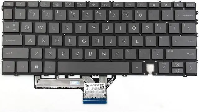 Alt view image 2 of 3 - KGIGIBE Replacement Backlit Keyboard for HP Spectre x360 14-EF 14-EF0008CA 14-EF0013DX 14-EF2013DX 14-EF2023DX TPN-C155 Laptop US Black