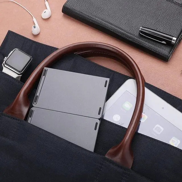 Alt view image 7 of 7 - Foldable BT Wireless Keyboard Pocket Size Portable Mini BT Wireless Keyboard with Touchpad for Android, Windows, PC, Tablet