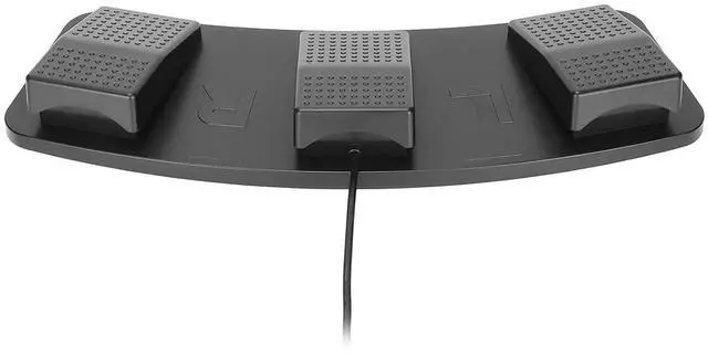 Alt view image 3 of 7 - USB Triple Foot Switch Pedal for Games and Factory Testing, Sensitivity Mechanical Switch, Ergonomic, Multifunctional, Custom Programming, Wired USB Connection,