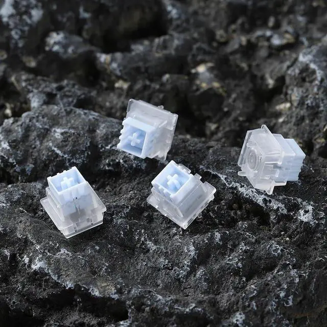 Alt view image 3 of 7 - Mount Tai HE Magnetic Switch, Pre-lubed Linear Switch for Wooting/Rakka/Melgeek/APEX PRO Magnetic Keyboard(90PCS)