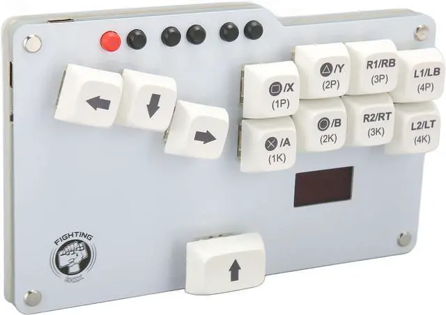 Main image of Fightstick Glory - WASD Keyboard Controller, Cherry Box for Epic Battles - GP2040, Supported, RGB, Multi Port Excellence