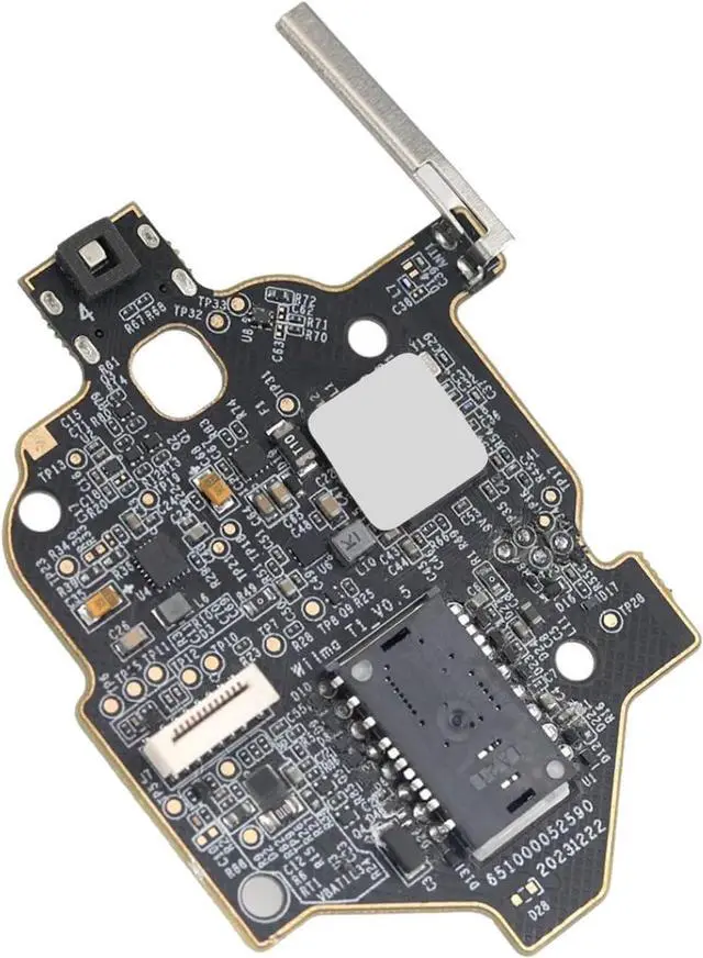 Main image of XUZHID Mouses Motherboard,Mouse Motherboard Mouse Circuit Board Repair Parts for V3Pro Mouse Button Board