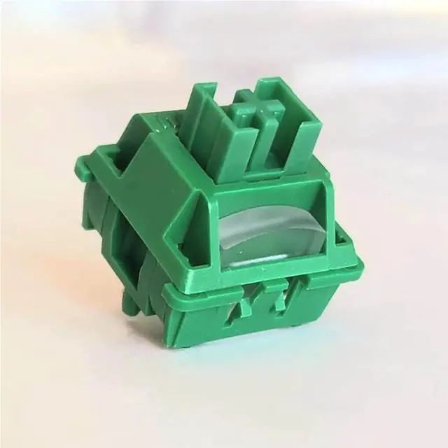 Alt view image 2 of 7 - Outemu Green Switch 5Pin Silent Tactile Factory-Lubed Switch for Custom Mechanical Keyboard(110PCS)