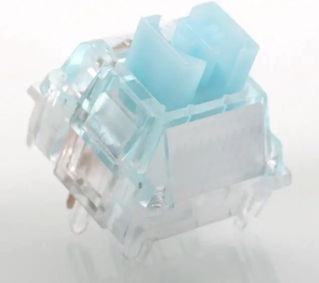 Main image of Kailh Heart of The Ocean Switch, Pre-Lubed Silent Linear Mechanical Keyboard Replaceable Switch(70PCS)