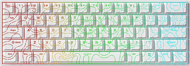 Main image of Hyekit x MCHOSE ACE 60 PRO 60% Wired Magnetic Switch Mechanical Gaming Keyboard, Rapid Trigger Hall Effect Keyboard, Hyper-Fast Adjustable Actuation, 8K Hz Polling Rate, RGB HotSwap, for PC/Mac, White