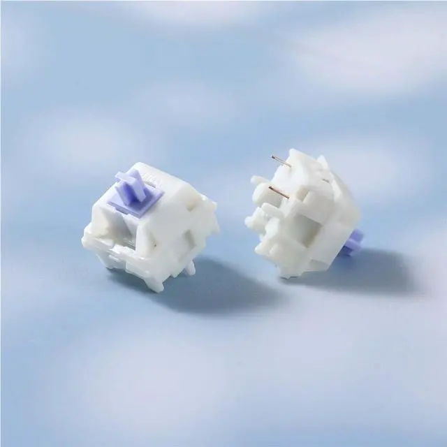 Alt view image 2 of 7 - HMX X Sillyworks Nap Switch, Factory-Lubed Linear Thocky Mechanical Keyboard Switch(45g,90PCS)