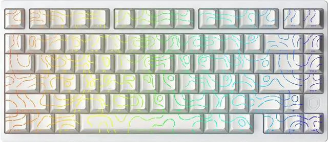 Main image of MG75PRO 81 Keys Wired Magnetic Switch Mechanical Keyboard, Hall Effect, 8KHZ/ARGB/CNC Aluminum, Gasket Structure Gaming Keyboard(White)